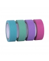 Set de 4 washi tapes de colores pastel