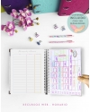 Agenda de estudio A5 Lilac Blossom