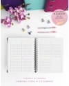 Agenda de trabajo A5 Lilac Blossom