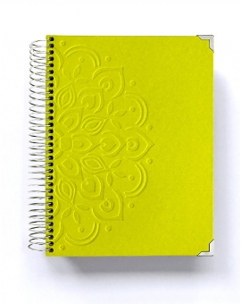 Cuaderno de notas A5 Pistacho Mandala