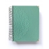 Cuaderno de notas A5 Verde Mar Mandala