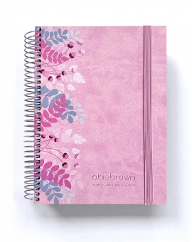 Cuaderno de notas A5 Polipiel rosa