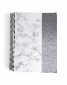 Cuaderno de notas A4 Silver Mármol